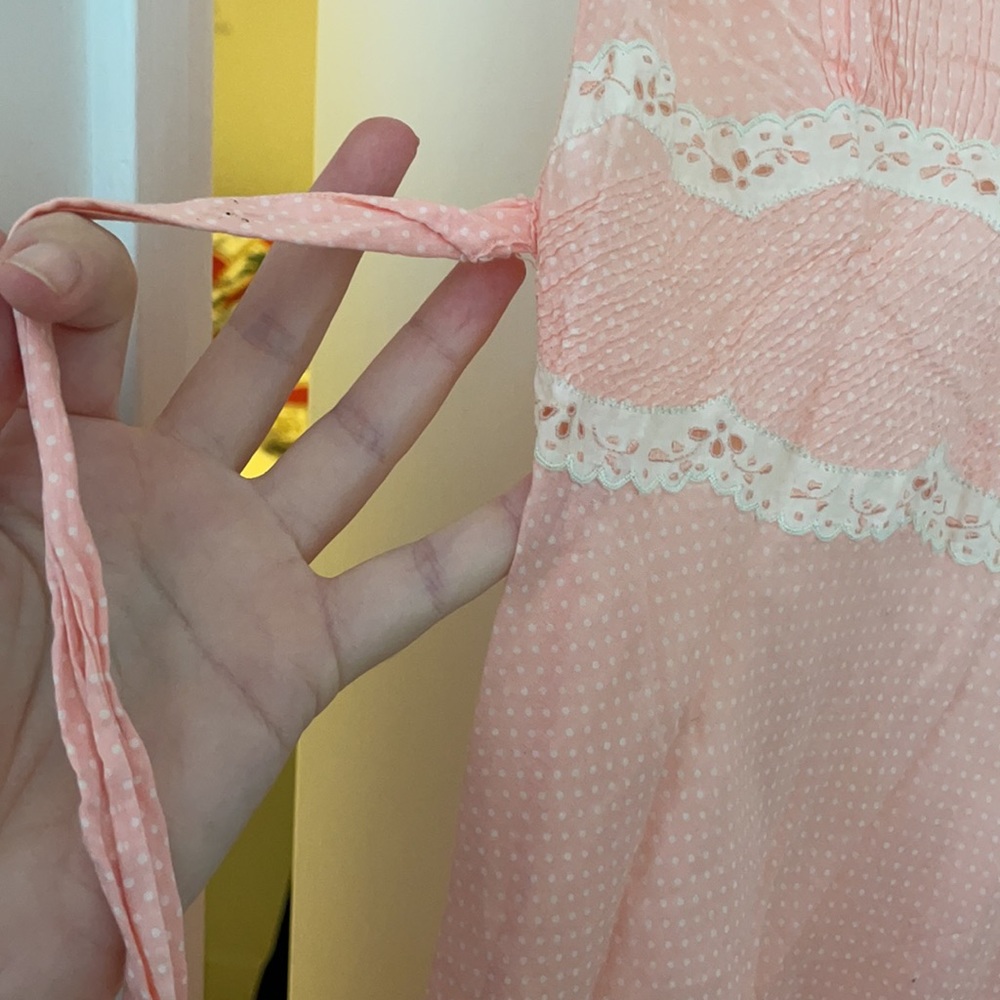 Vintage 1950s night gown from Italy - Picture 4 of 6